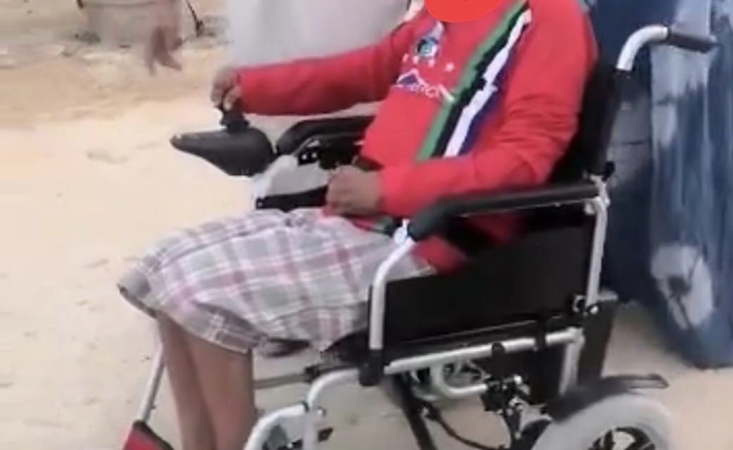 TAA Donates Motorized Wheelchair to Special Need Man in Tunisia